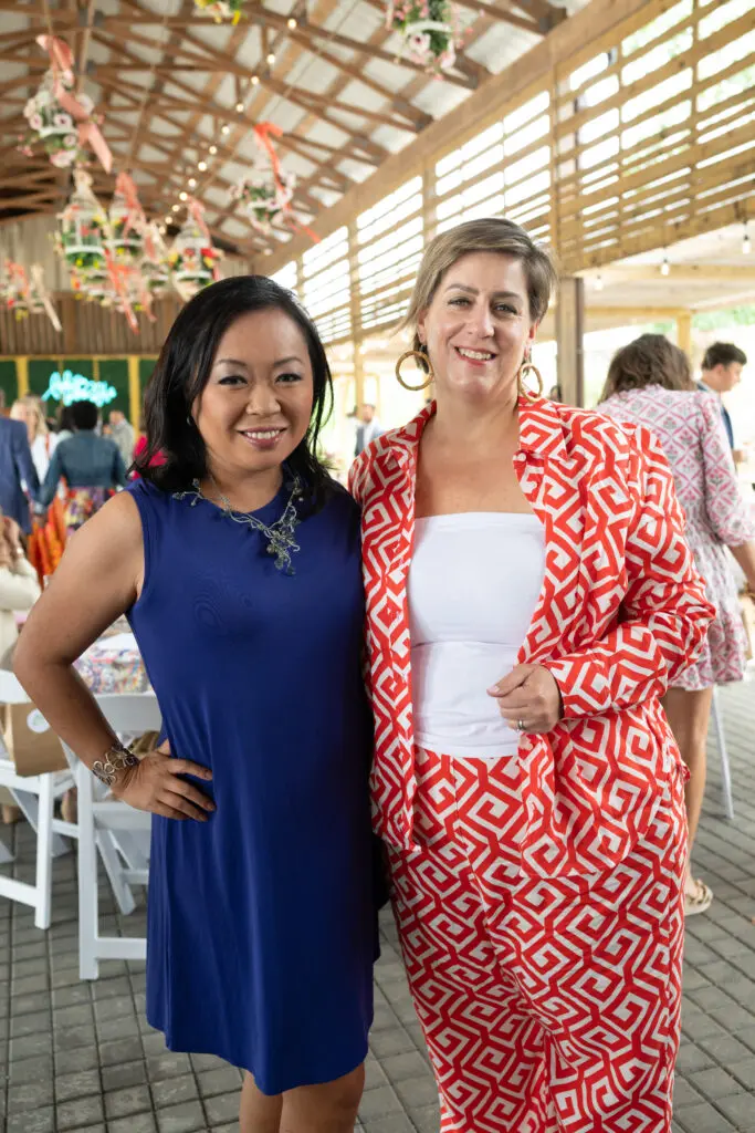 Miya Shay, Vanessa McGowan  at 'Fashion in the Fields' (Photo by Daniel Ortiz)