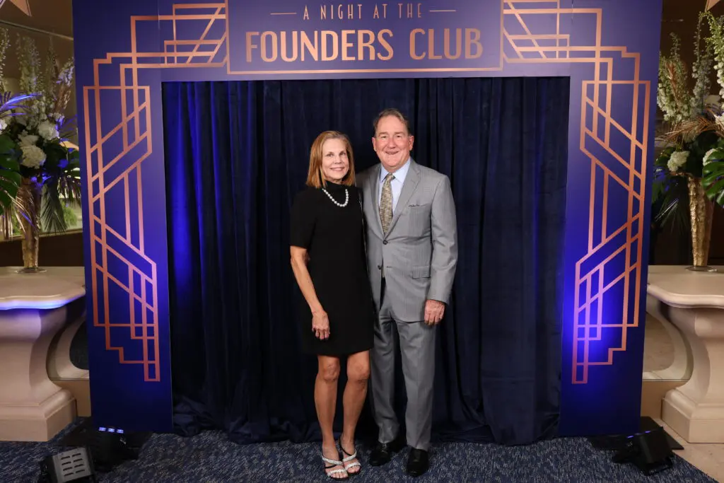Nancy & Bryan Ruez at The Hobby Center's 'A Night at the Founders Club' (Photo by Quy Tran)
