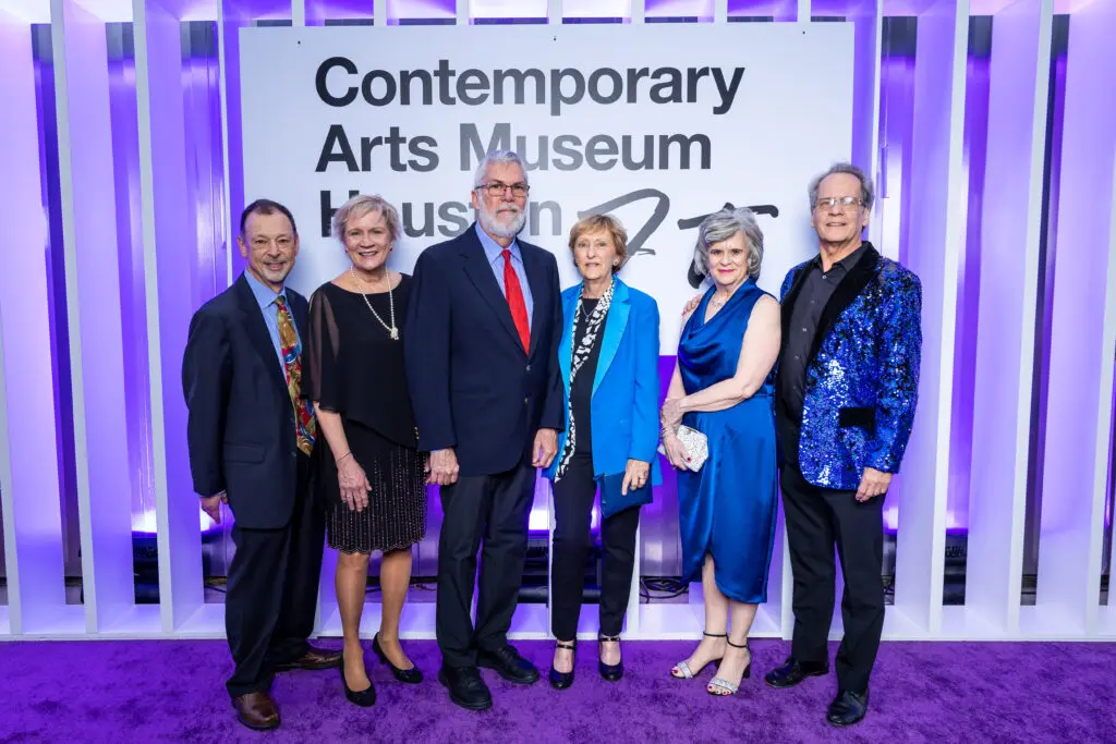 Nick & Debbie Corcodilos, Karen & Bob Sutton, Ruth Dreessen & Tom Van Laan at CAMH 75th Gala (Photo by Emily Jaschke)