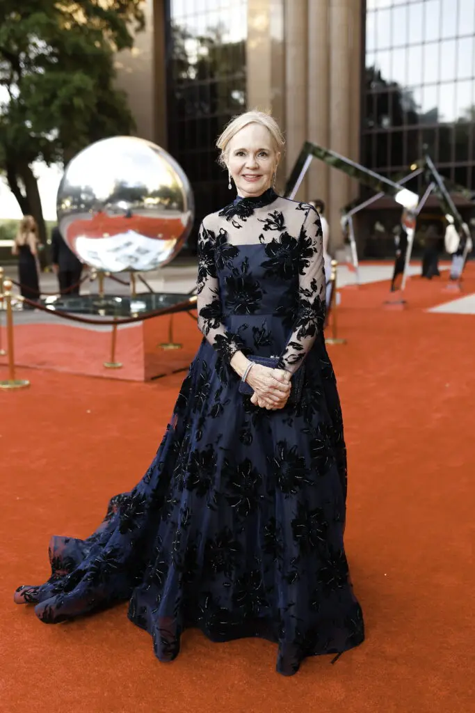 Philanthropy in Fashion Best Dressed honoree Janet Carrig in Christian Siriano at the 2024 Houston Grand Opera Ball. (Photo by Quy Tran)