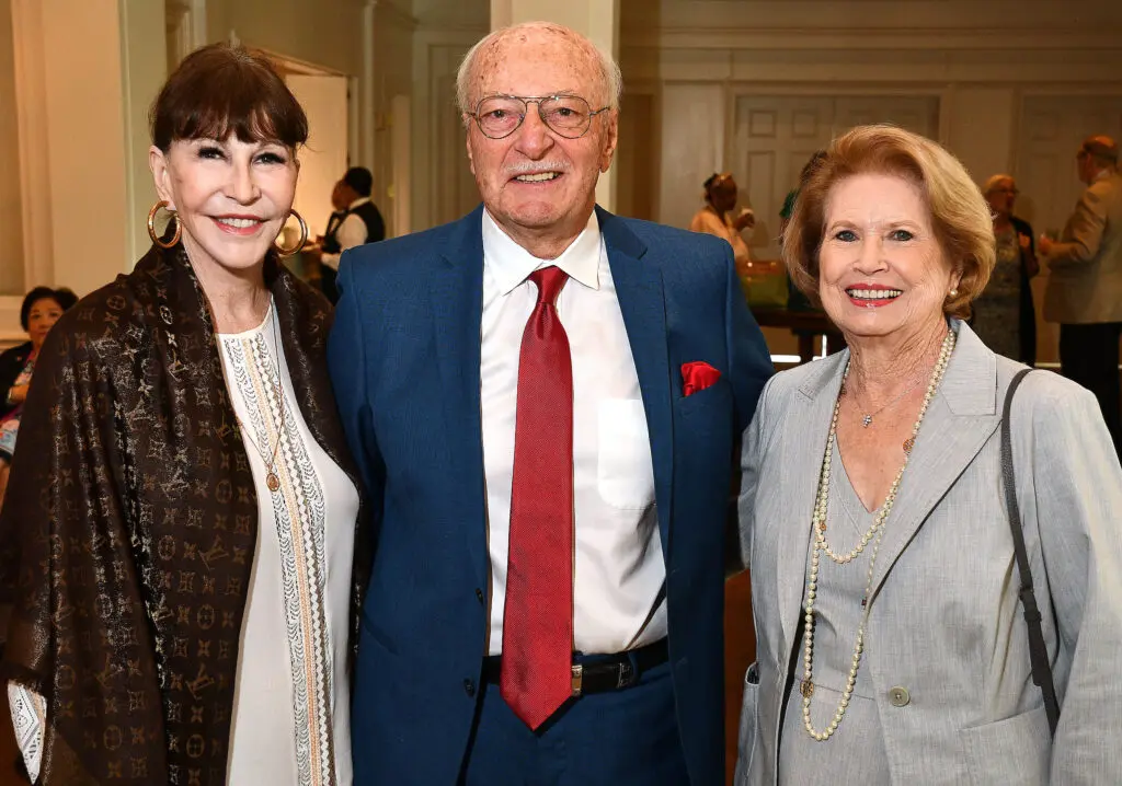 Shelby Hoge & Shafik Rifaat, Ginger Blanton at CanCare's 30th annual Hope Survivorship luncheon. (Photo by Dave Rossman)
