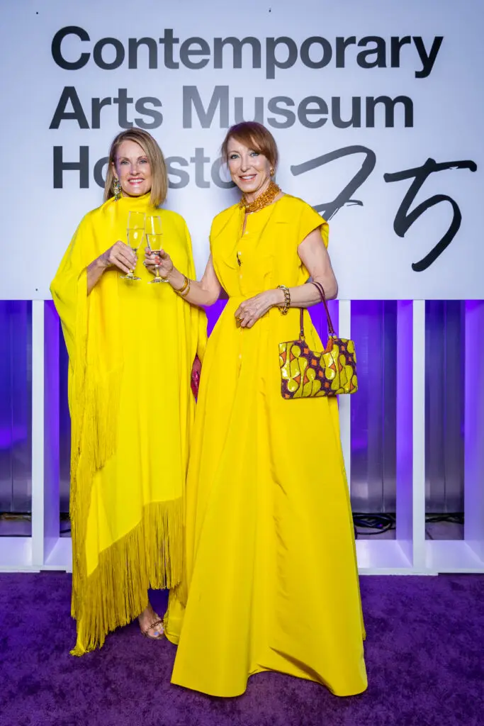 Stephanie Tsuru, Martha Finger at CAMH 75th Gala (Photo by Emily Jaschke)