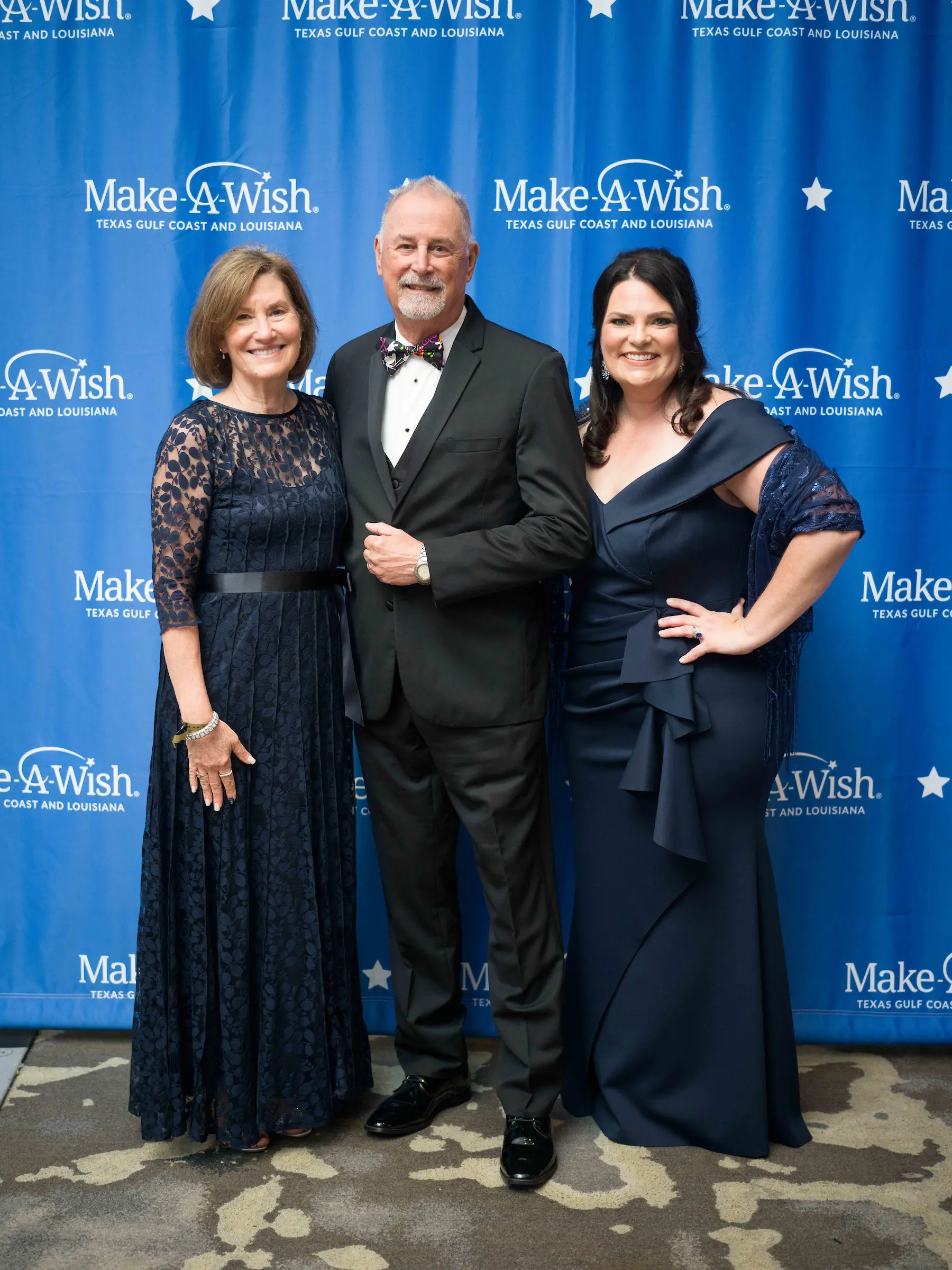 Teri and Jim Andrepont and Shelly Millwee photo by Daniel Ortiz (Photo by Daniel Ortiz)