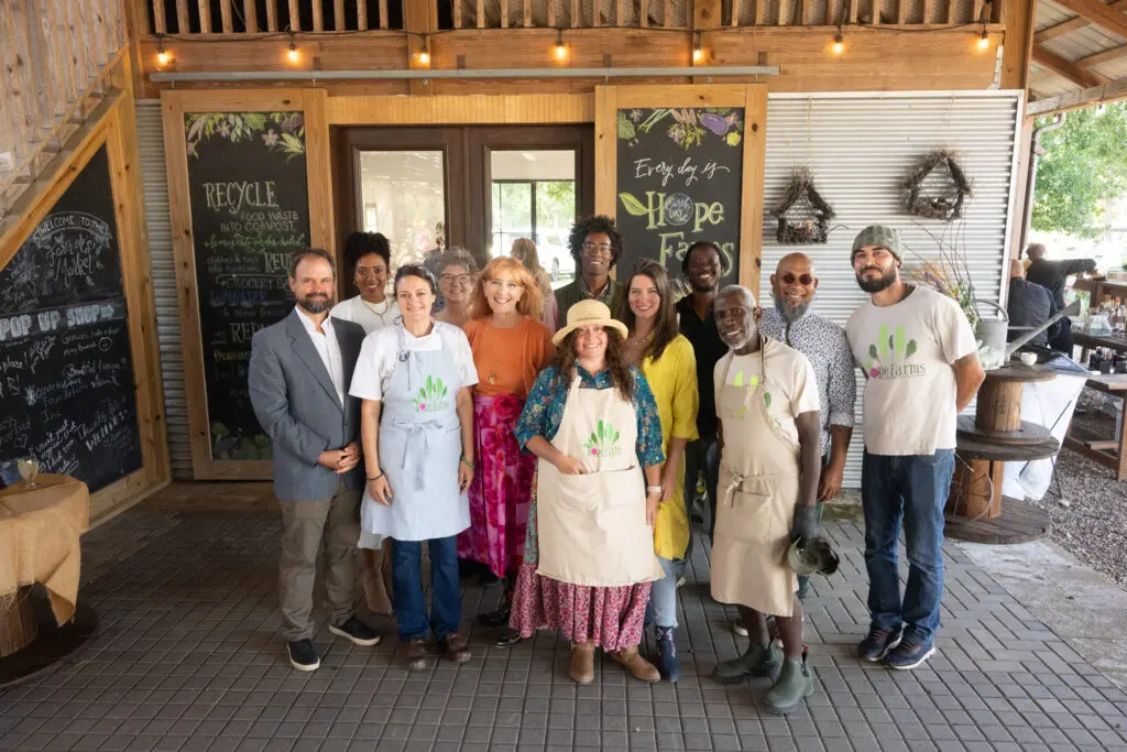 The Recipe for Success team at 'Fashion in the Fields' at Hope Farms benefitting Recipe for Success Foundation (Photo by Daniel Ortiz)