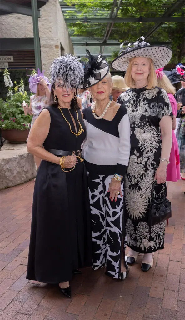 Venise Stuart, Barbara Bigham, Honorary Chair; Lisa Meyer (Photo by Thomas Garza and Rob Wythe)