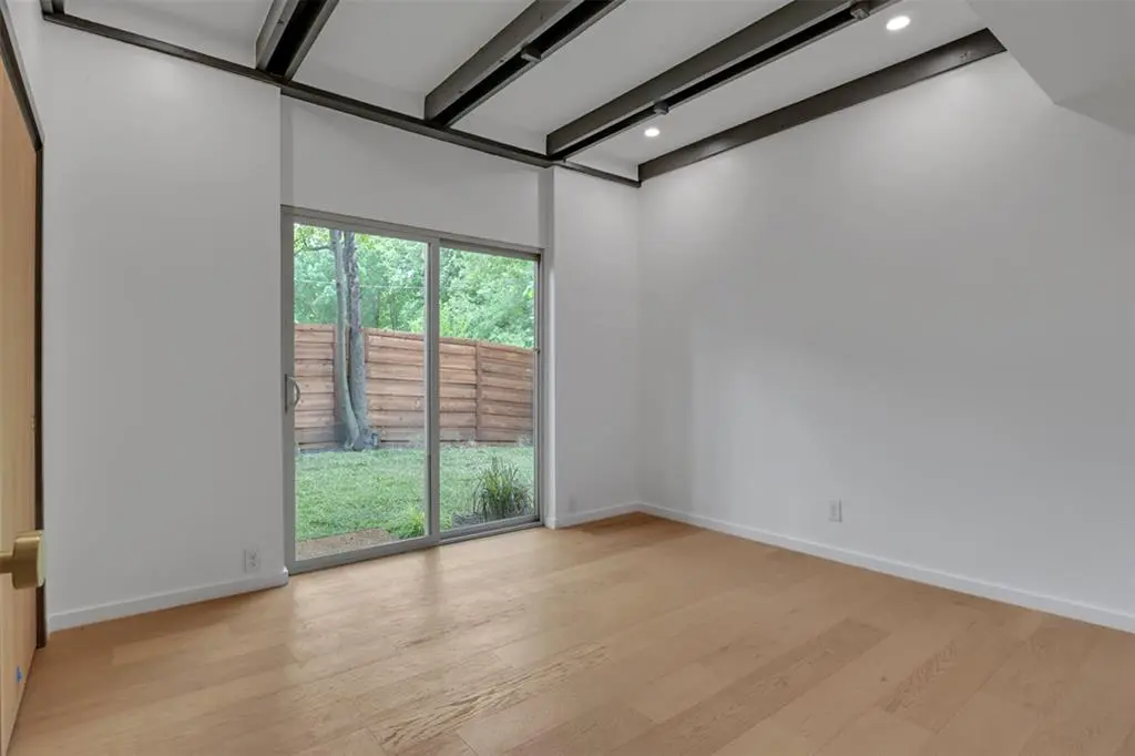 One of three bedrooms.