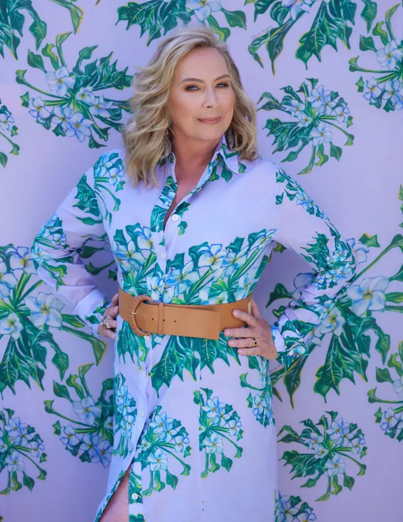 Fashion designer, conservationist, and philanthropist Ala von Auersperg Isham of Newport and Antigua (Photo courtesy of AvA) 
