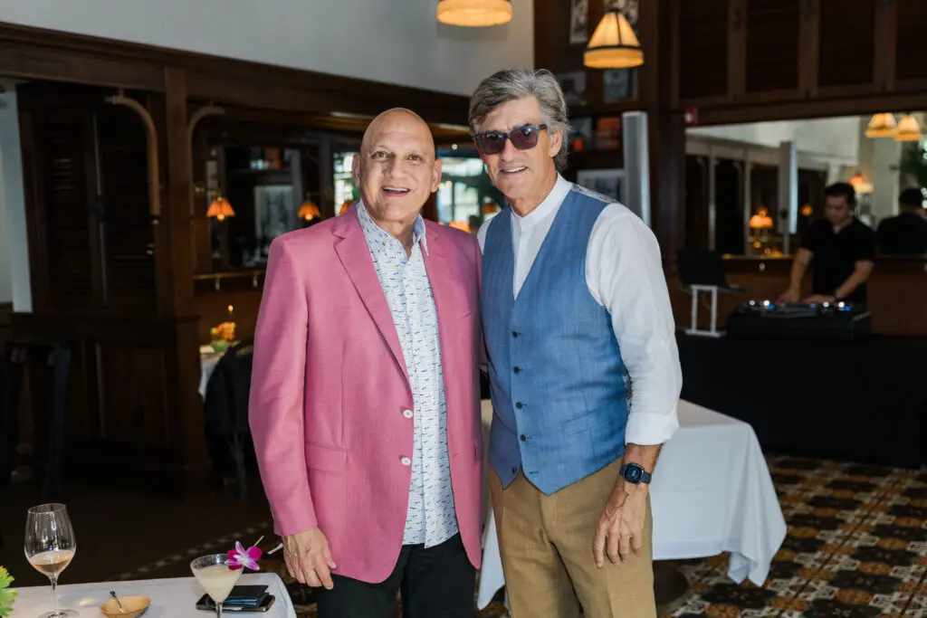 Dr. Fred Aguilar, Nick Florescu  (Photo by Johnny Than)
