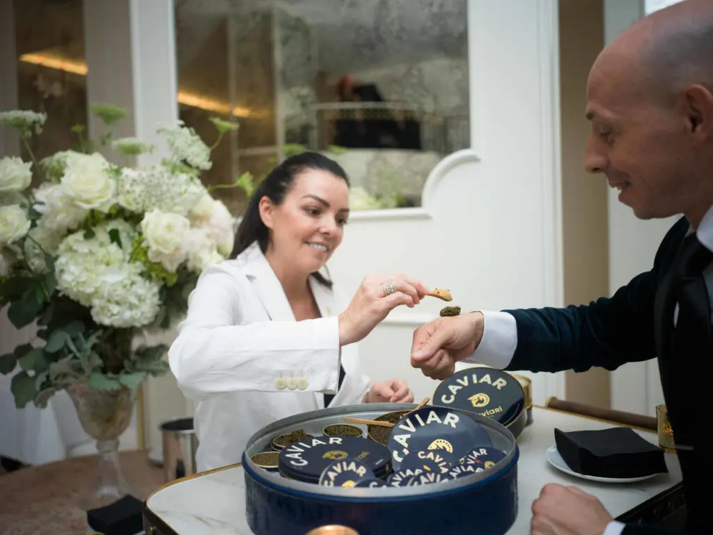 Caviar bumps were just part of the opulent scene when Ben Berg opened his swank Turner's Cut steakhouse in Autry Park (Photo by Daniel Ortiz)