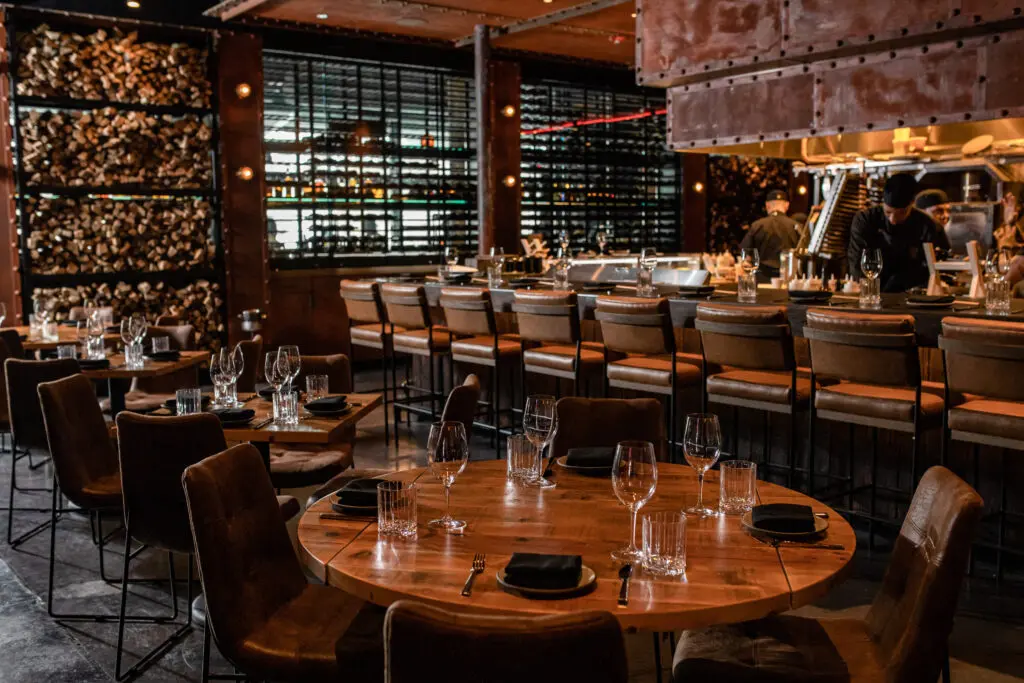 Berg Hospitality Groups' Prime 131 exudes a masculine ambience with interior designer Gail McCleese interpreting Ben Berg's concept