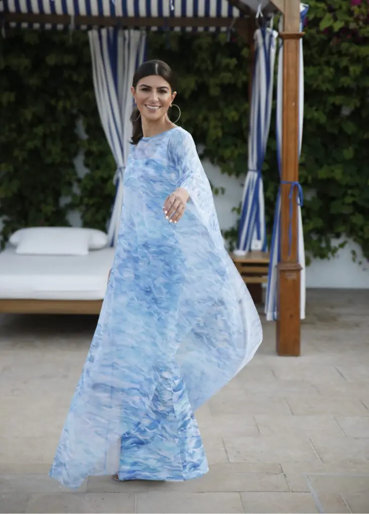 AvA effortless fashions are ideal poolside, surf side and patio side events.(Photo courtesy of AvA)