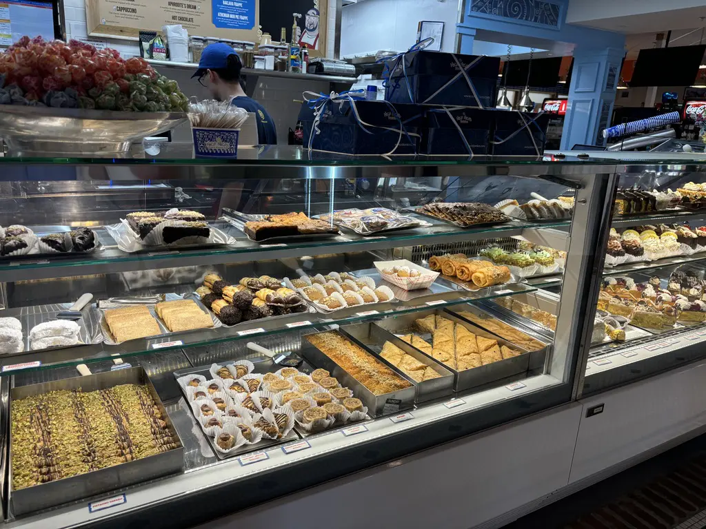 All the desserts at Niko Niko's are made in-house, and are traditional Greek desserts.