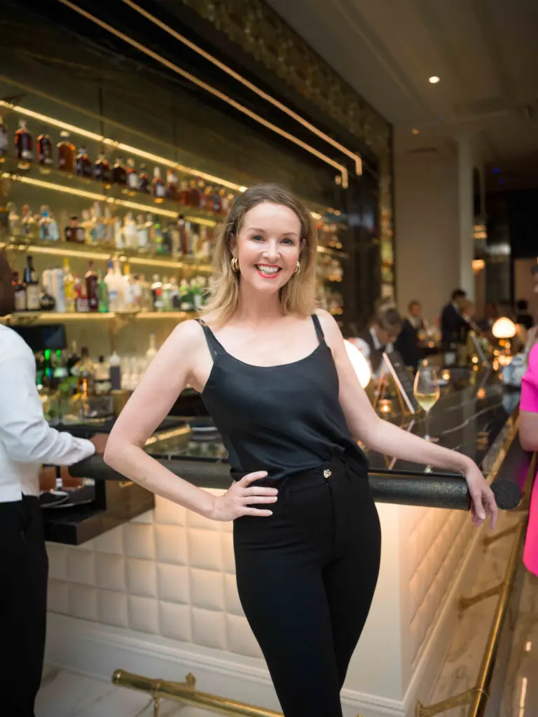 Melanie Camp at the opening of opulent steakhouse Turner's Cut, located in Autry Park (Photo by )