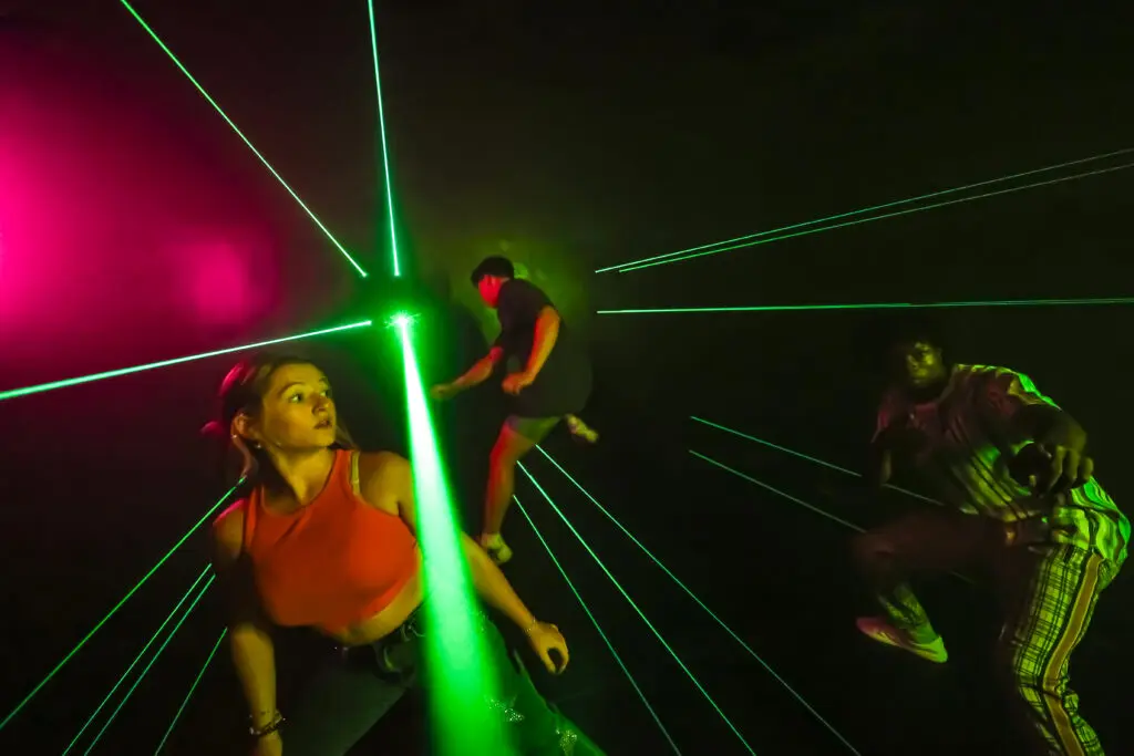 A peek inside Activate's Laser Room.