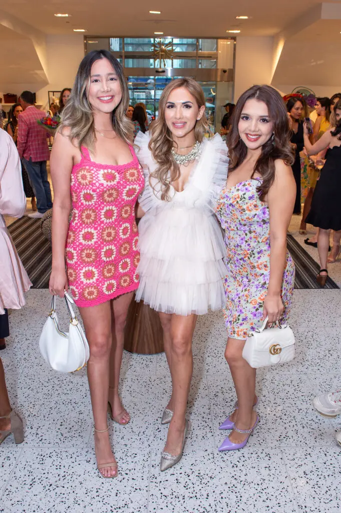 Alexis Rosales, Nadia Hafeez, Jasmine Gallo at The Arts of Healing 'Women in Medicine' event at Tootsies (Photo by Jacob Power)