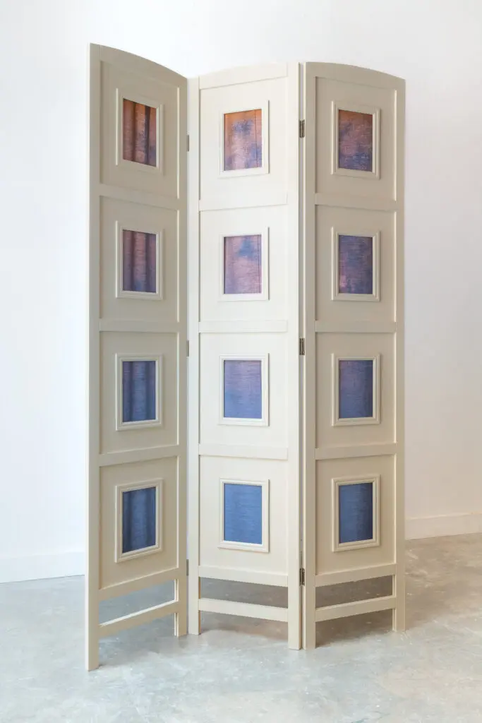 Angela Chen's "Taipei Moire" (Photo by Lorena Molina) 