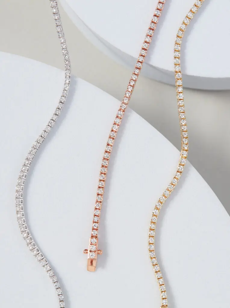 Enter to Win a Stunning Rose Gold Diamond Tennis Bracelet From Diamonds Direct