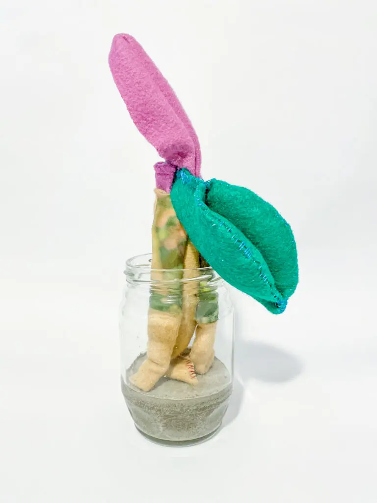 Carolina Borja and Angela Chen collaboration "Is a weed a weed" (Photo by Lorena Molina) 