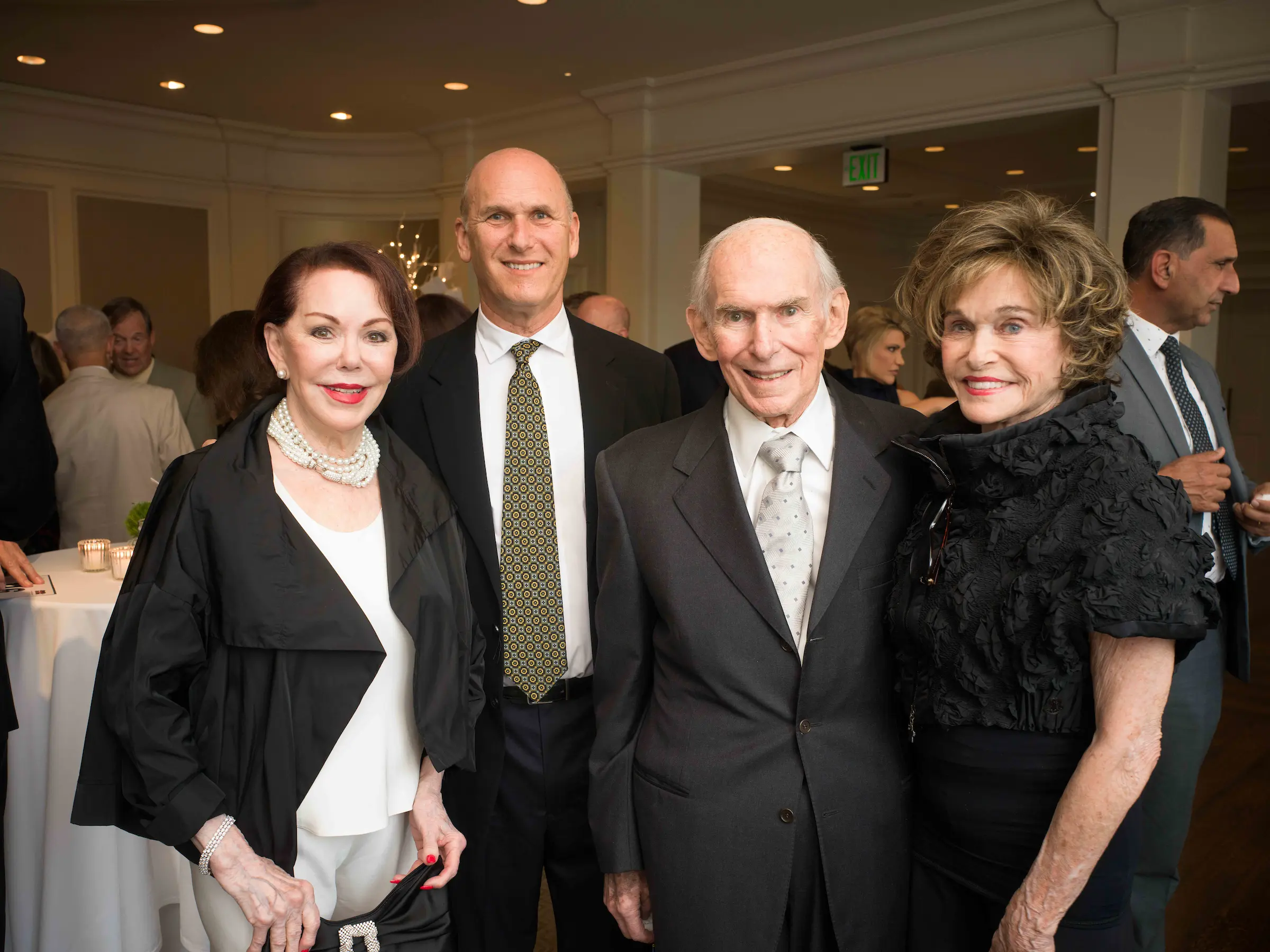 Chris Case, Steven Finger, Alan Finger, Marlene Finger (Photo by Daniel Ortiz)