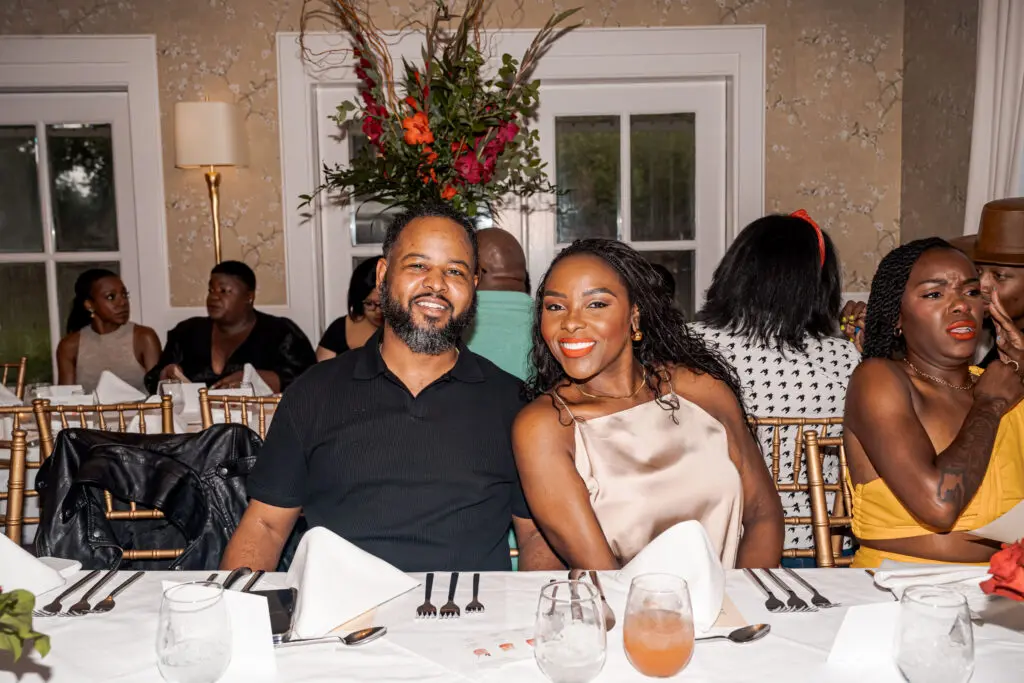 Darryl & Kim Eustache at the Juneteenth Jubilee dinner.