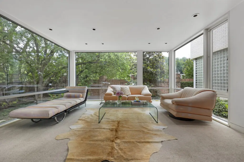At 3950 Sarita Park Court, the sitting room just off the master is a retreat all its own.