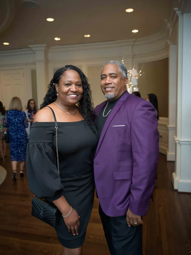 Keisha Smith, Millard Smith at the Houston Furniture Bank dinner  (Photo by Daniel Ortiz)