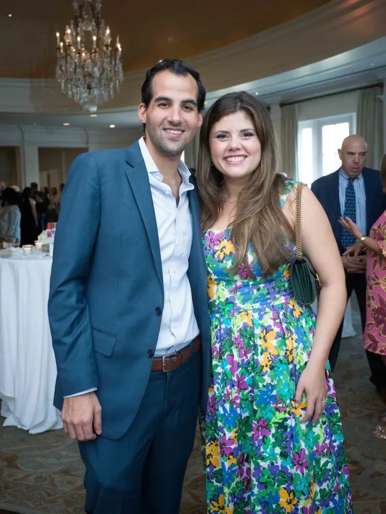 Max & Sarah Hoffer at the Houston Furniture Bank dinner (Photo by Daniel Ortiz)