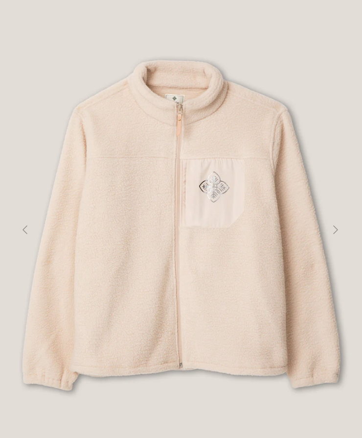 Camp Aspen's polyester sherpa fleece (Photo by Quy Tran)