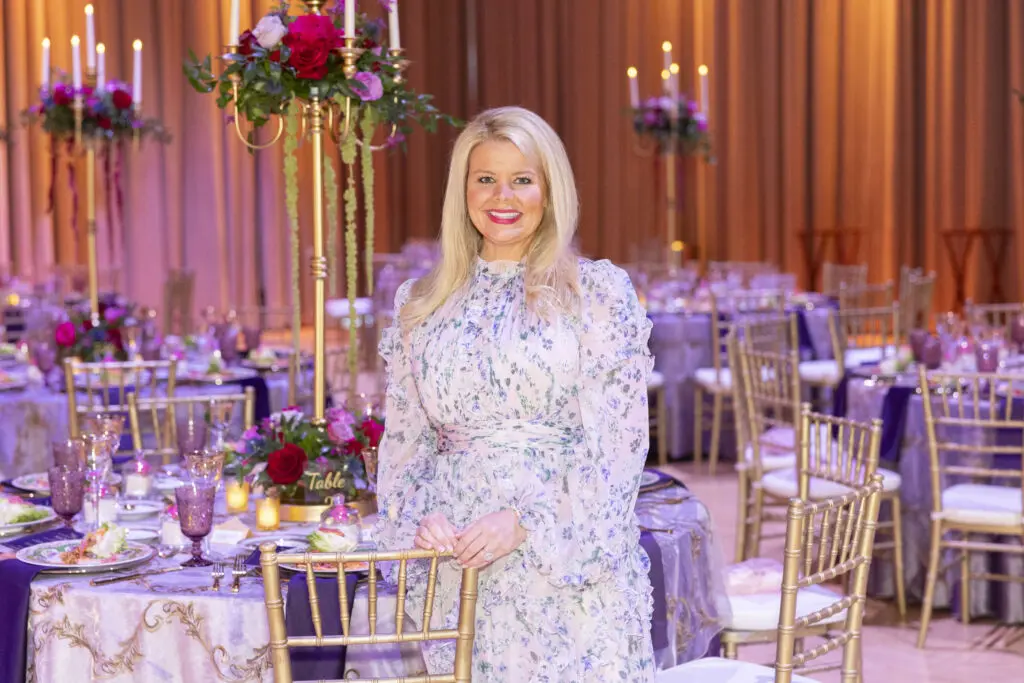 Fort Worth Texas Ballet Theater dinner Event Chair Lynsey Blair.