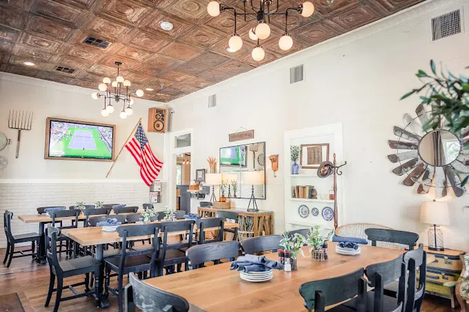 The Yard in McKinney, Texas is known for its outdoor space, but the historic interiors are just as charming.