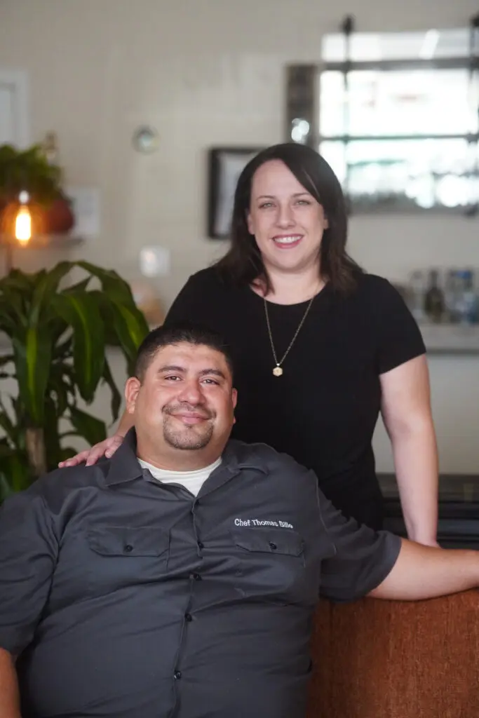 Chef Thomas and Liz Bille own the new Belly of the Beast restaurant in Spring. (Photo by Foodie Cinematic)