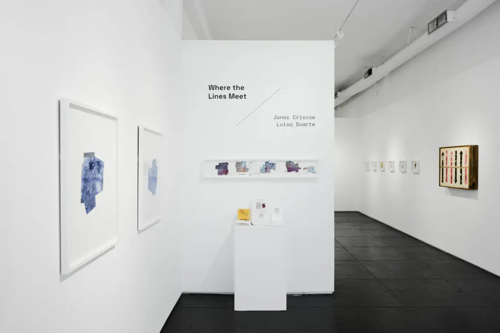 Throughline Collective's "Where the Lines Meet" exhibit (Photo by Jake Eshelman)