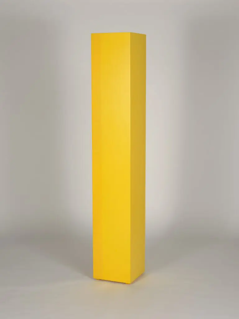 Anne Truitt's "Sun Flower," 1971/1984, at the Carl & Marilynn Thoma Foundation.
