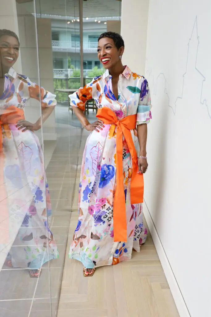 This new Sara Roka ribbon belt dress is the perfect dress to be seen out and about in the summer.