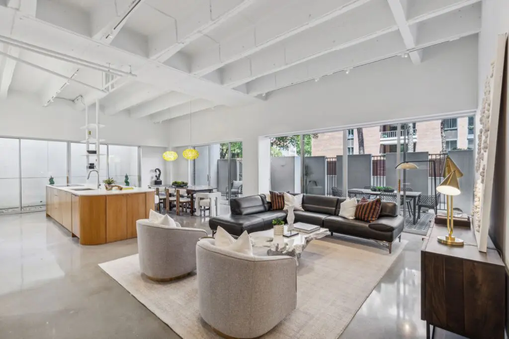 The 1964 condo was completely reimagined by Dallas architects FAR + DANG and Knox Built Construction.  