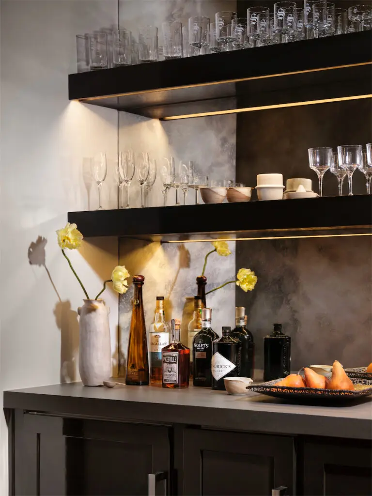 A bar inspired by boutique hotels.  (Photo by Lisa Petrole)
