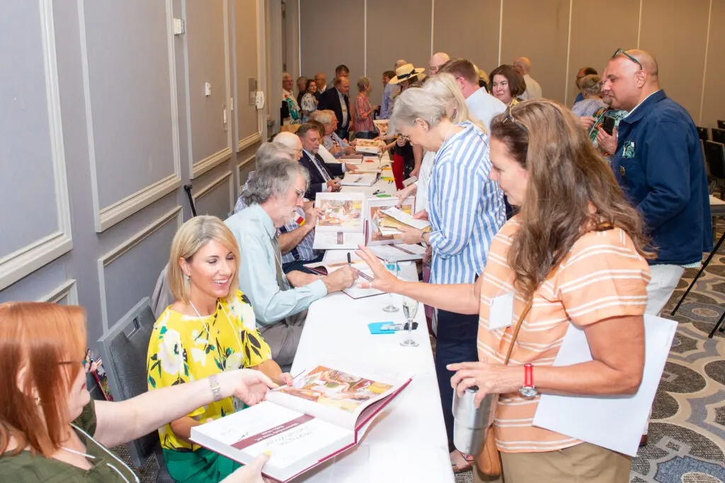 Eleven of 13 authors traveled from across the state for CASETA's book signing of "Making the Unknown Known: Women in Early Texas Art, 1860s –1960s." (Photo by Jacob Power)