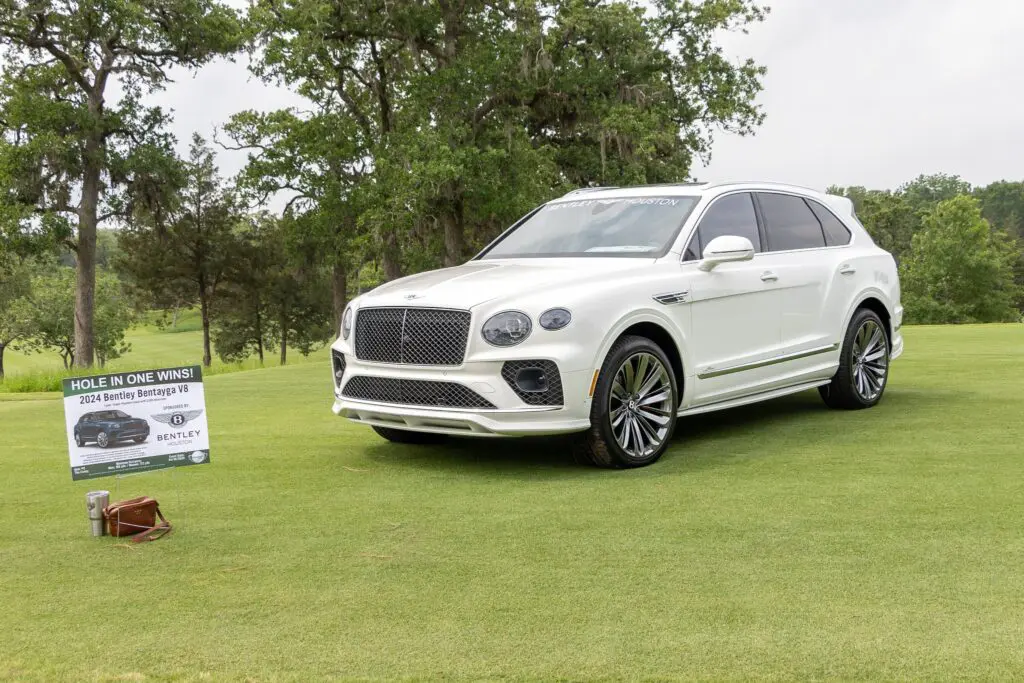 No one at the Big Easy Ranch Shootout made a hole in one to score this Bentley Bentayga.