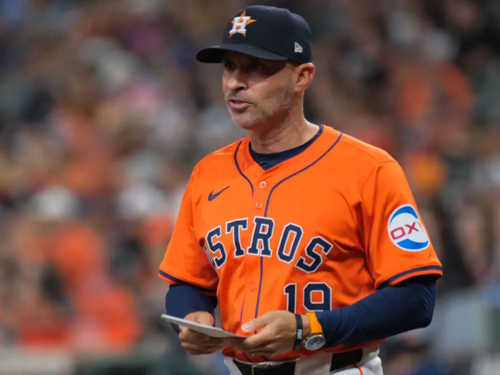 Joe Espada never loses confidence in the Astros or himself. (Photo by F. Carter Smith) 