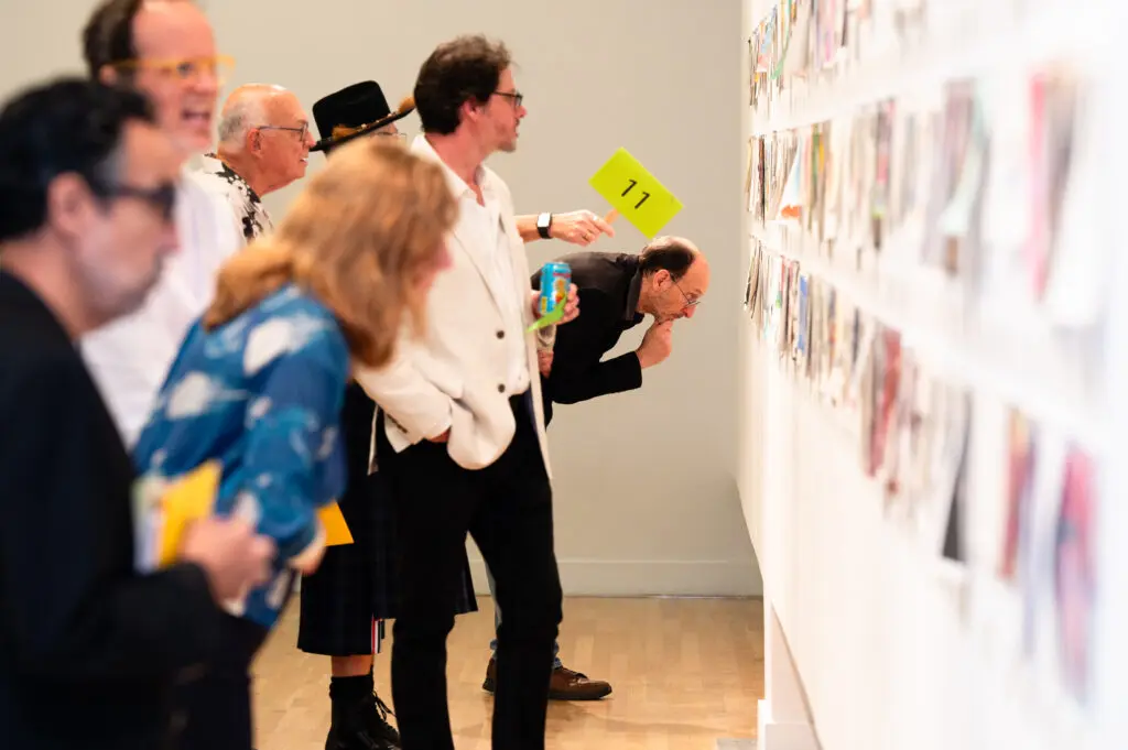 Crowd viewing Luck of the Draw: Ecosystem. (Photo by Tasha Gorel, Natasha Nivan)