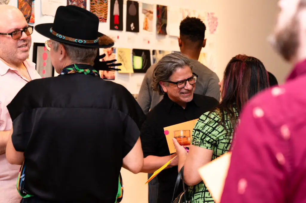 Brent Armour, Ignacio Carrión at Luck of the Draw: Ecosystem. (Photo by Tasha Gorel, Natasha Nivan)