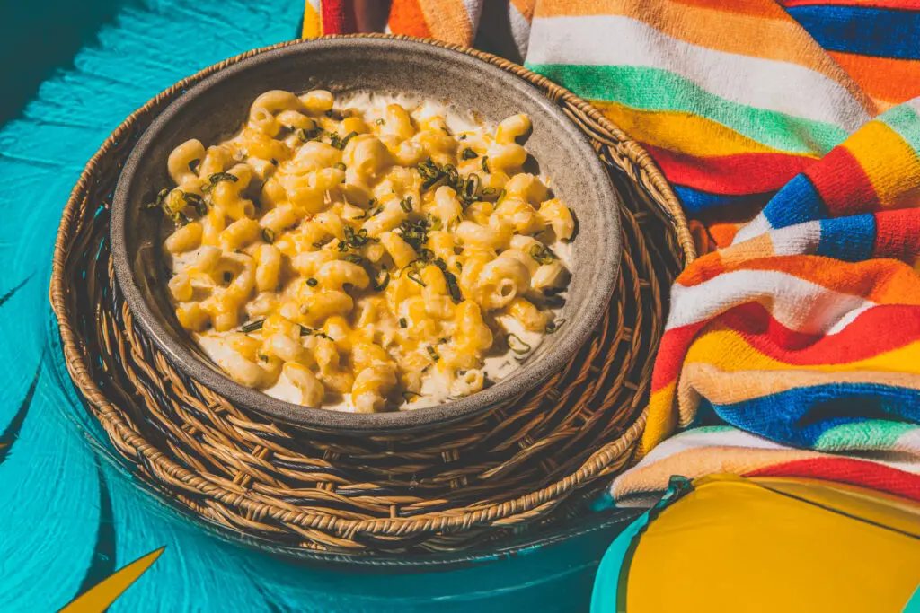 The queso mac is a must-order at Aguasal. (Photo by Samantha Marie)