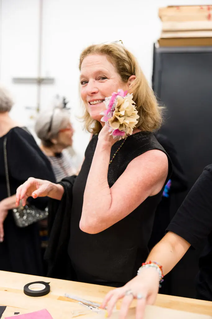 Claire Smith at Rice University's Moody Center for the Arts' seventh anniversary annual fundraising dinner (Photo by Hung Truong)