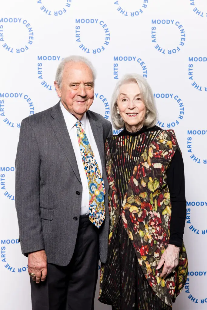 Albert & Elizabeth Kidd at Rice University's Moody Center for the Arts' seventh anniversary annual fundraising dinner (Photo by Hung Truong)