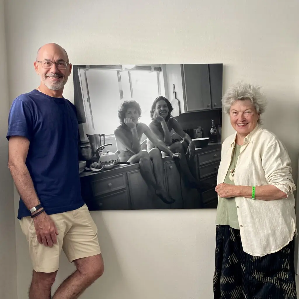Johnny Arcidiacono, Mary Margaret Hansen at FLATS' "Interwoven." (Photo by Catherine D. Anspon)