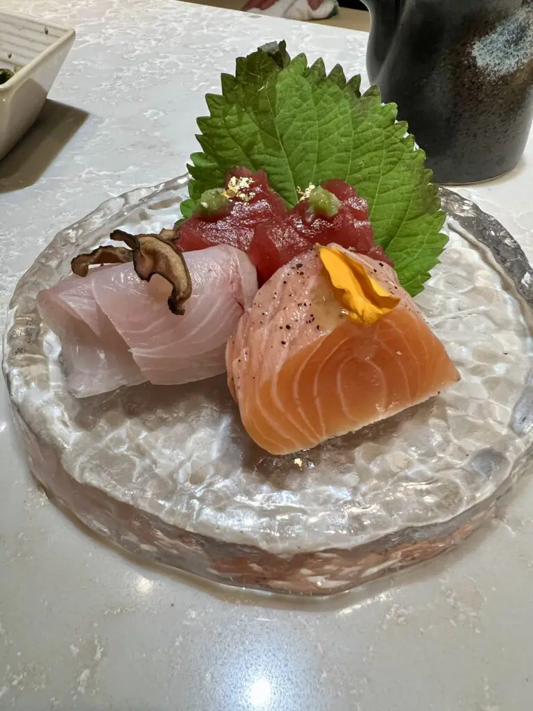 With the signature omakase at Otaru, you get 11 courses for just $100 per person. (Photo by Megan Ziots)