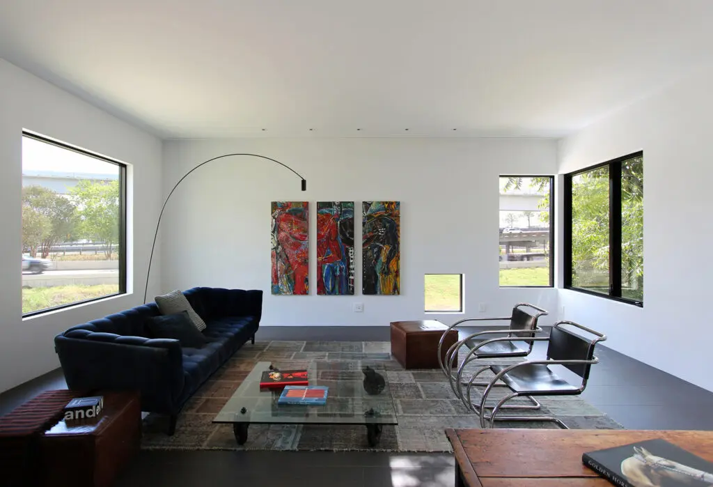  'House in the Air' at 1002 Edwards in the First Ward Arts District (Photo by Scott Strasser)