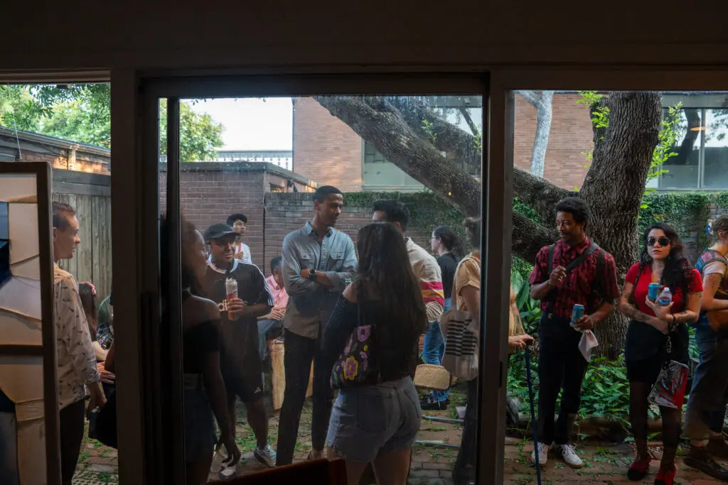 The scene at FLATS' "Interwoven"(Photo by Alan Nguyen)