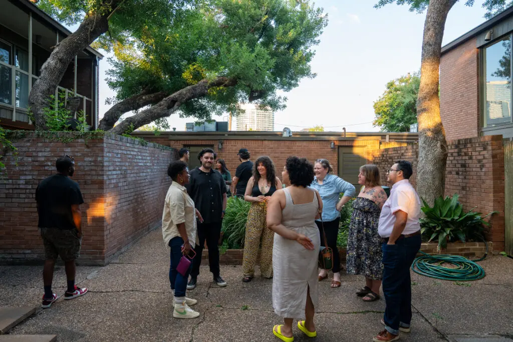 Photography pros and enthusiasts enjoy FLATS' "Interwoven"(Photo by Alan Nguyen)