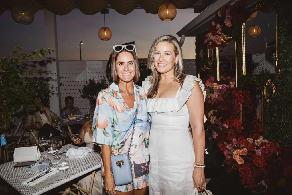 Jenny Weber, Bethany Buchanan at the opening party for Sophie Cocktail & Terrace Bar